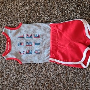 gray Okie Dokie tank top set